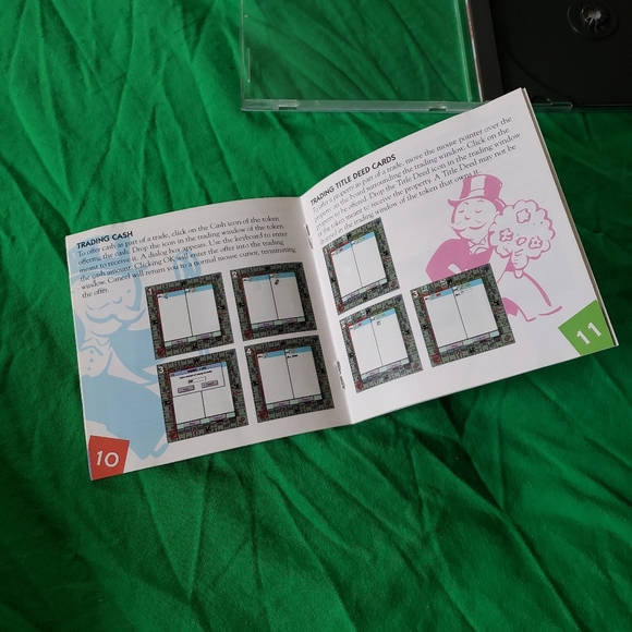 Hasbro Interactive MONOPOLY 1997 Windows PC Computer Game CD-ROM - Picture 5 of 5
